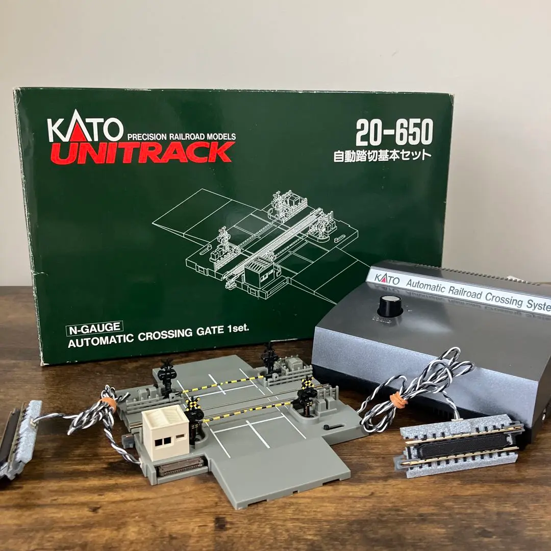 匿名配送します⭕️】KATO Nゲージ 自動踏切基本セット ジャンク