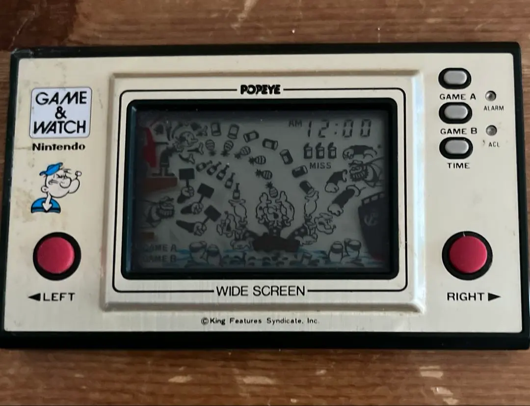 2025年最新】ポパイ ゲームウォッチの人気アイテム - メルカリ