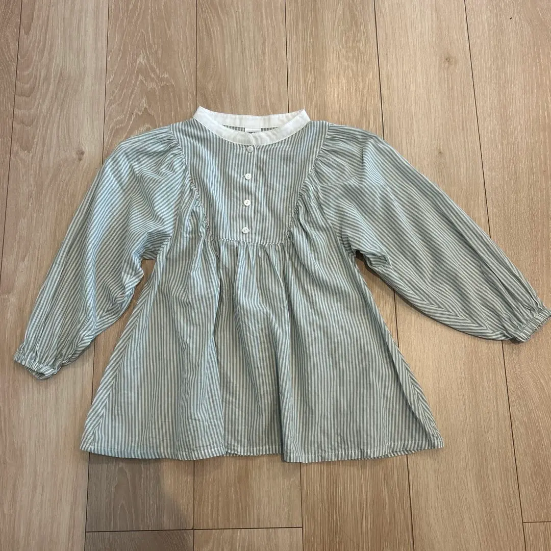 米勒貝 長袖襯衫 女童上衣 130 的縮圖