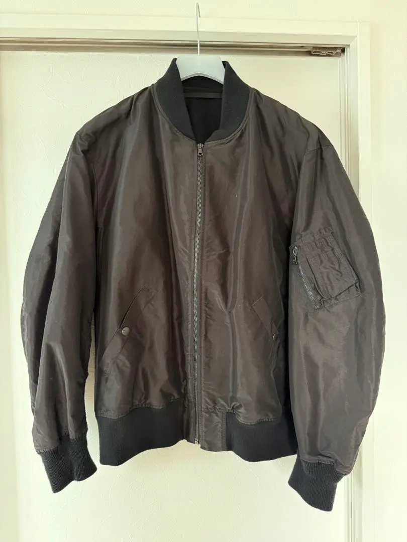 IsaoCOMOLI コットンシルク MA-1 Brown サイズ2 2025年最新】コットンシルク comoli ma-1の人気アイテム - メルカリ