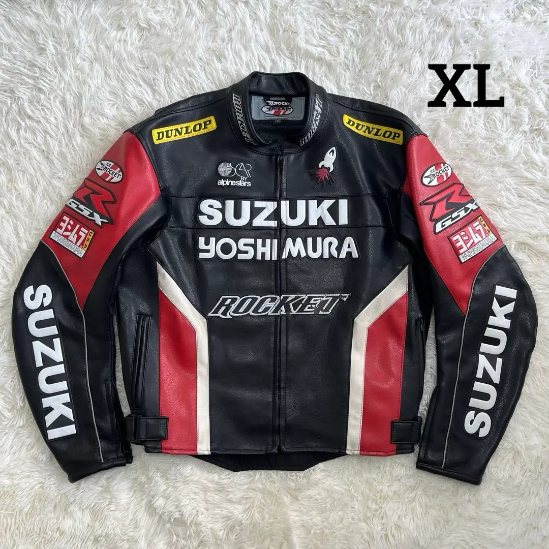 ヴィンテージ　ライダース　スズキ 2025年最新】スズキ レザージャケット・ライダースの人気