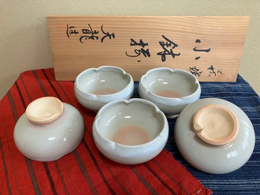 ☆萩焼☆天龍☆小鉢 5点セット 木箱入り。 萩焼 小鉢揃5個セット 木箱入り 天龍窯 - メルカリ