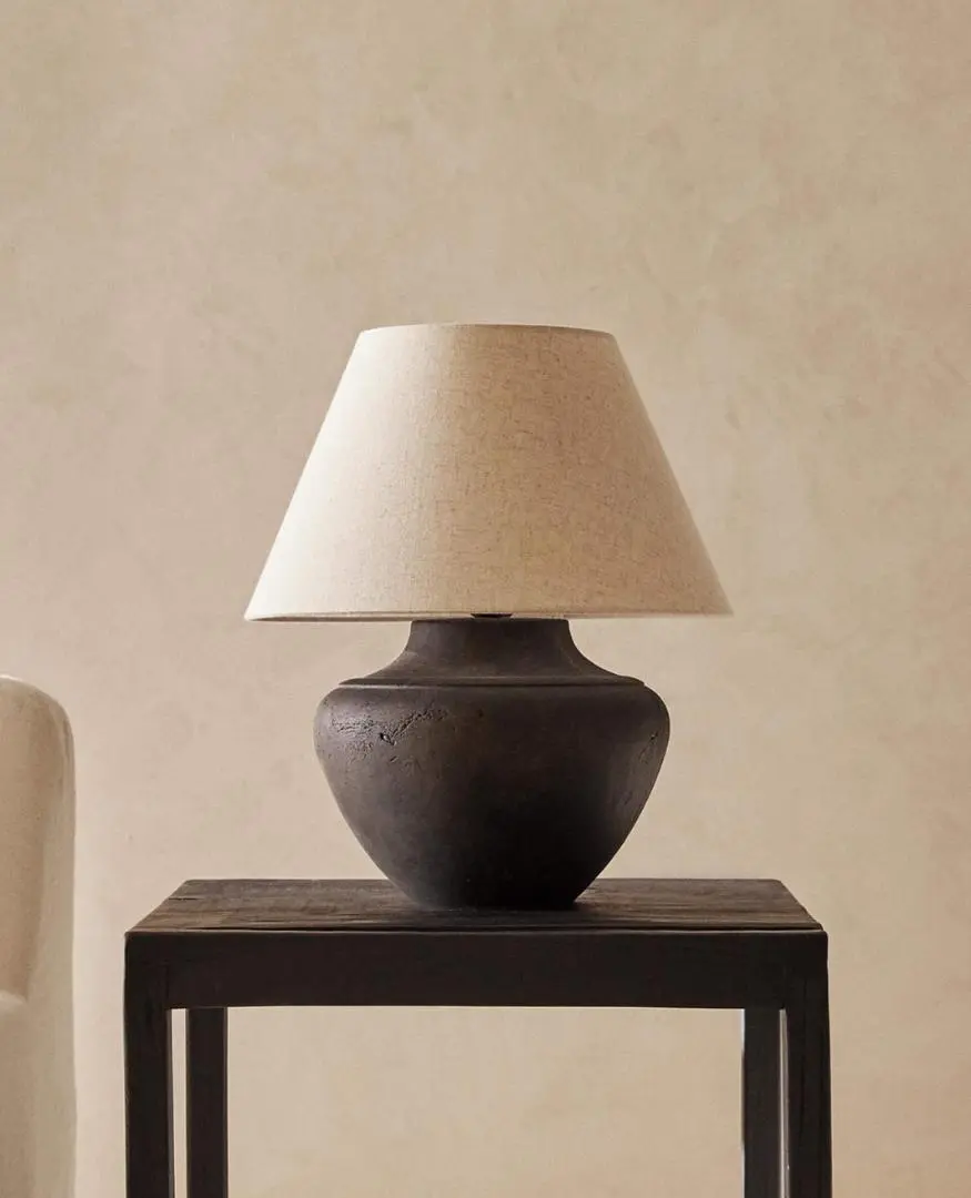 ✨完売商品 早い者勝ち ✨ZARAHOME  モノクロームタクティルランプ ラージ モノクローム テーブルランプ | Zara Home 日本/Japan
