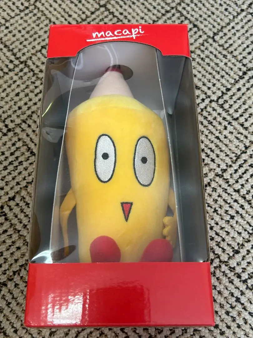 【完全受注生産】早い者勝ち！マカロニえんぴつ マカピーくん ぬいぐるみ Amazon.co.jp: !マカロニえんぴつ マカピーくん ぬいぐるみ