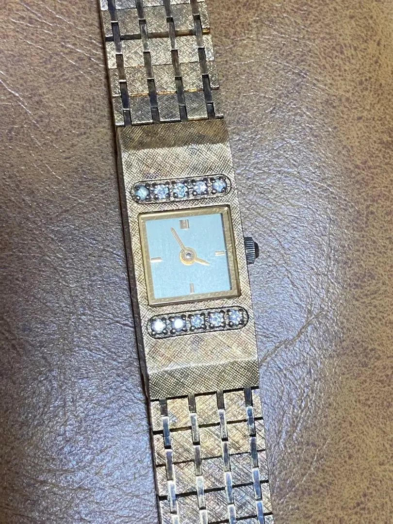 Rare Vintage JUN ASHIDA Yellow Gold Plated Solid Silver