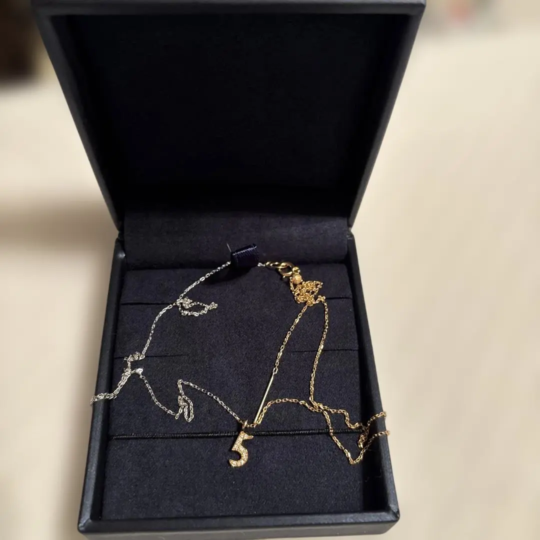 quarant'ottoクアランオット　ロングネックレス&ダイアモンドチャーム Necklace – quarantotto