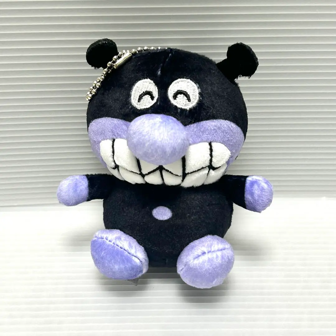 Thumbnail of Baikinman Mochi Fuwa Marshmallow Mascot Keychain