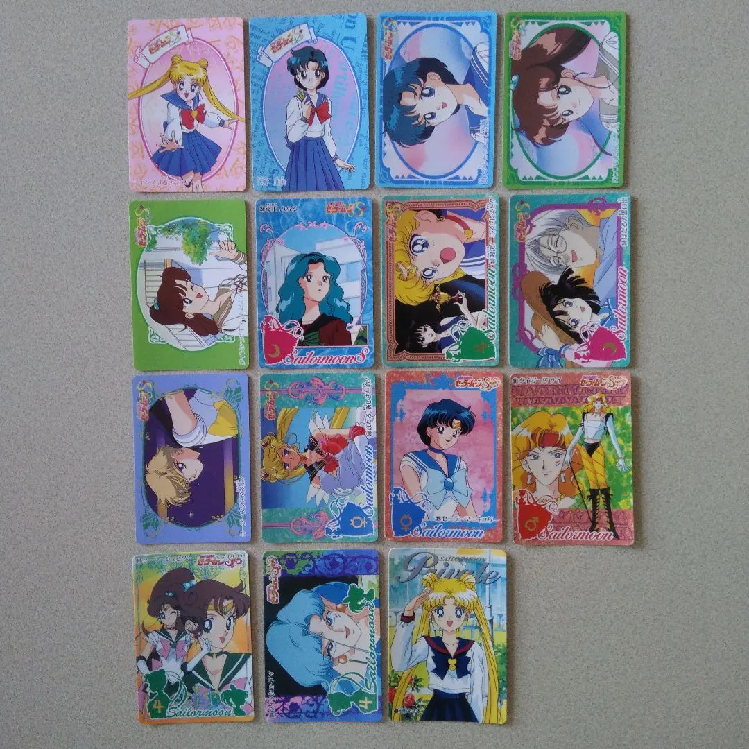 Thumbnail of Sailor Moon Cards Bandai 15 cards
