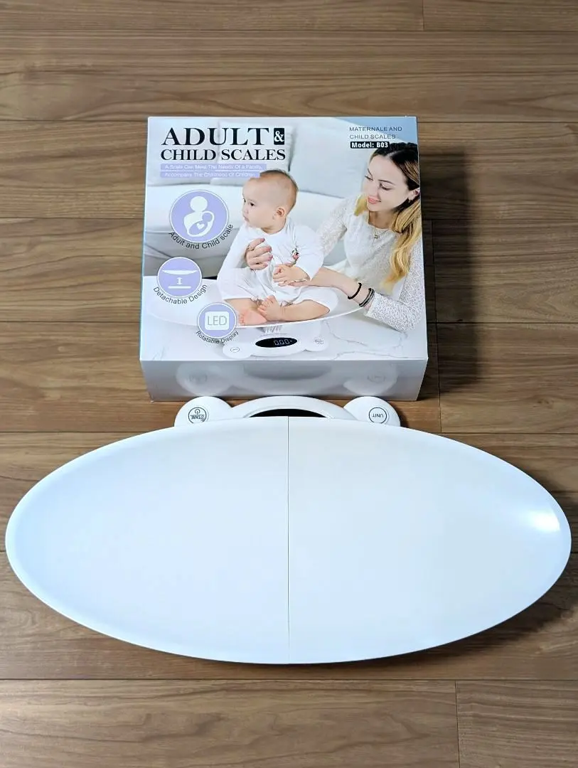 成人＆兒童體重計 數位嬰兒體重計 的縮圖