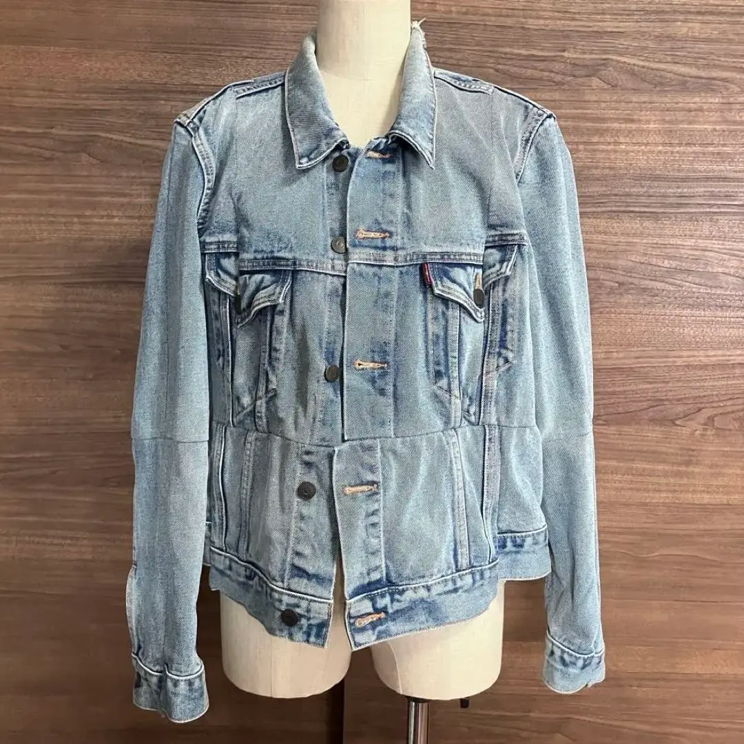 ソラッチョレ様 vetements Levi's コラボデニム ジャケット ソラッチョレ♪｜VETEMENTSのデニムジャケットを使った