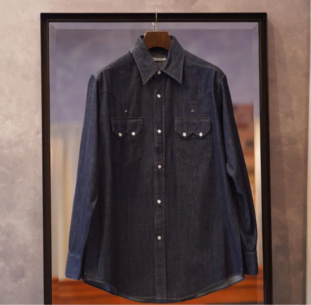 MAATEE&SONSマーティーアンドサンズチグハグWESTERN INDIGO MAATEE&SONS チグハグwestern