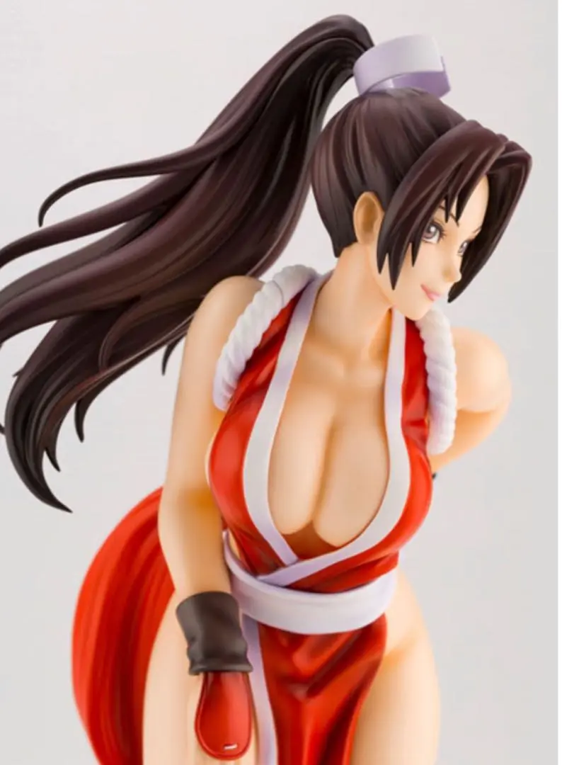 【美品】【送料無料】コトブキヤ SNK美少女 不知火舞 1/7 完成品フィギュア 中古】(本体A-/箱B)SNK美少女 不知火舞 -THE KING OF FIGHTERS