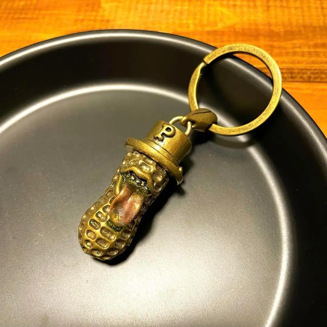 PEANUTS&CO. マッドネス　キーリング　キーホルダー　カラビナ　真鍮 PEANUTS&CO. マッドネスキーリングキーホルダーカラビナ真鍮