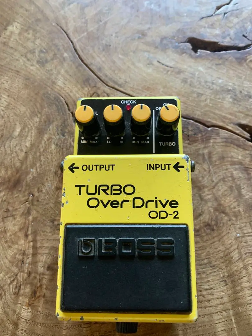 BOSS OD-2 Turbo Over Drive 1986年日本製 Boss Turbo Overdrive OD-2 1988 Made in Japan Vintage Pedal