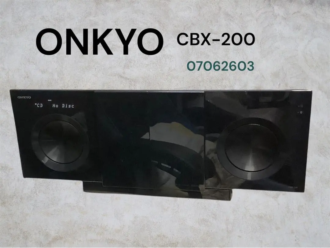 ONKYO　スマートミュージックシステム　CBX-200　セール！ ONKYO SMART MUSIC SYSTEM CBX-200販売中！ - メルカリ