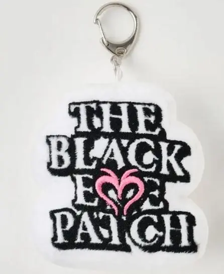 MOUSSY BLACKEYEPATCH CUSHION キーチェーン MOUSSY BLACKEYEPATCH CUSHION キーチェーン