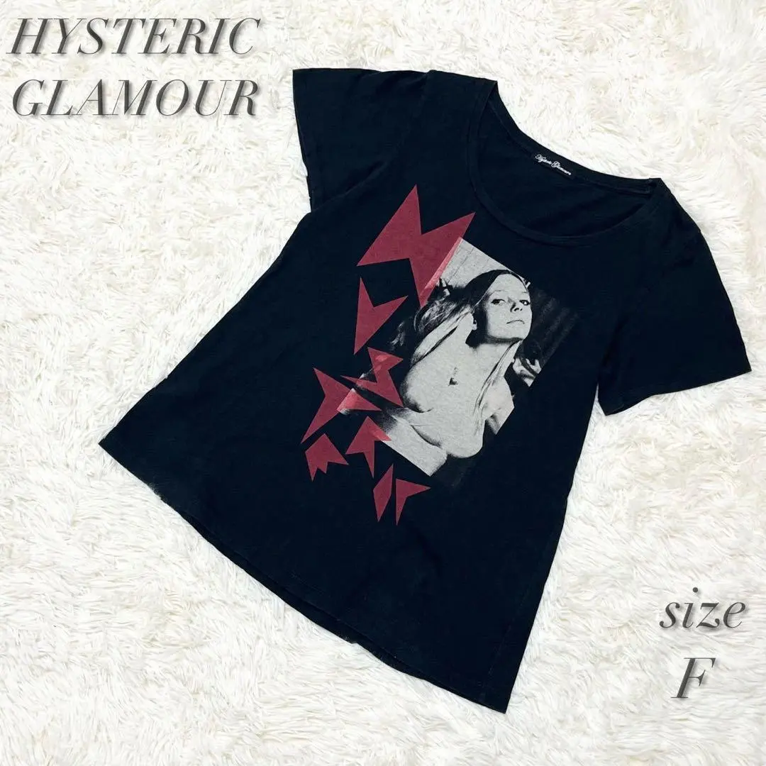 Thumbnail of Rare, Sold Out Item: Hysteric Glamour T-shirt, Short Sleeve, Girl Print, Hys Girl