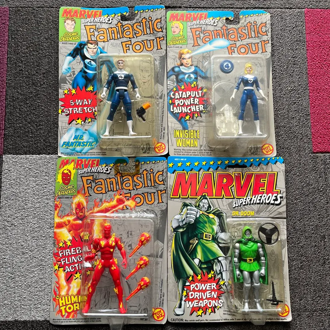 ファンタスティック・フォー & ドクター・ドゥーム フィギュアセット ファンタスティック・フォー】ワン12コレクティブ『Dr.ドゥーム