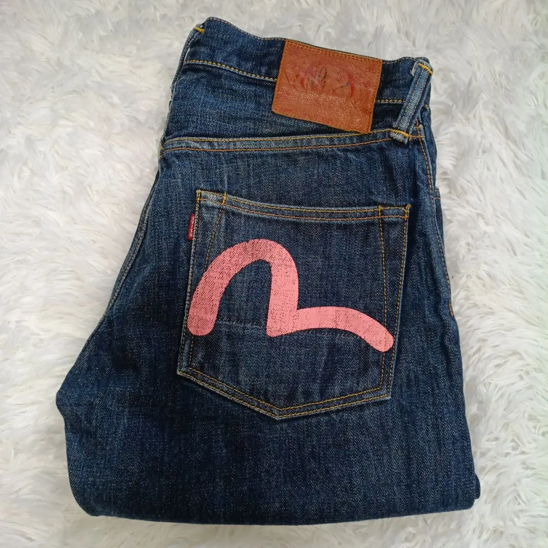 Thumbnail of Size 30, Pink Seagull, Red Ear, 2000, NO.2, Evisu, Made in Japan