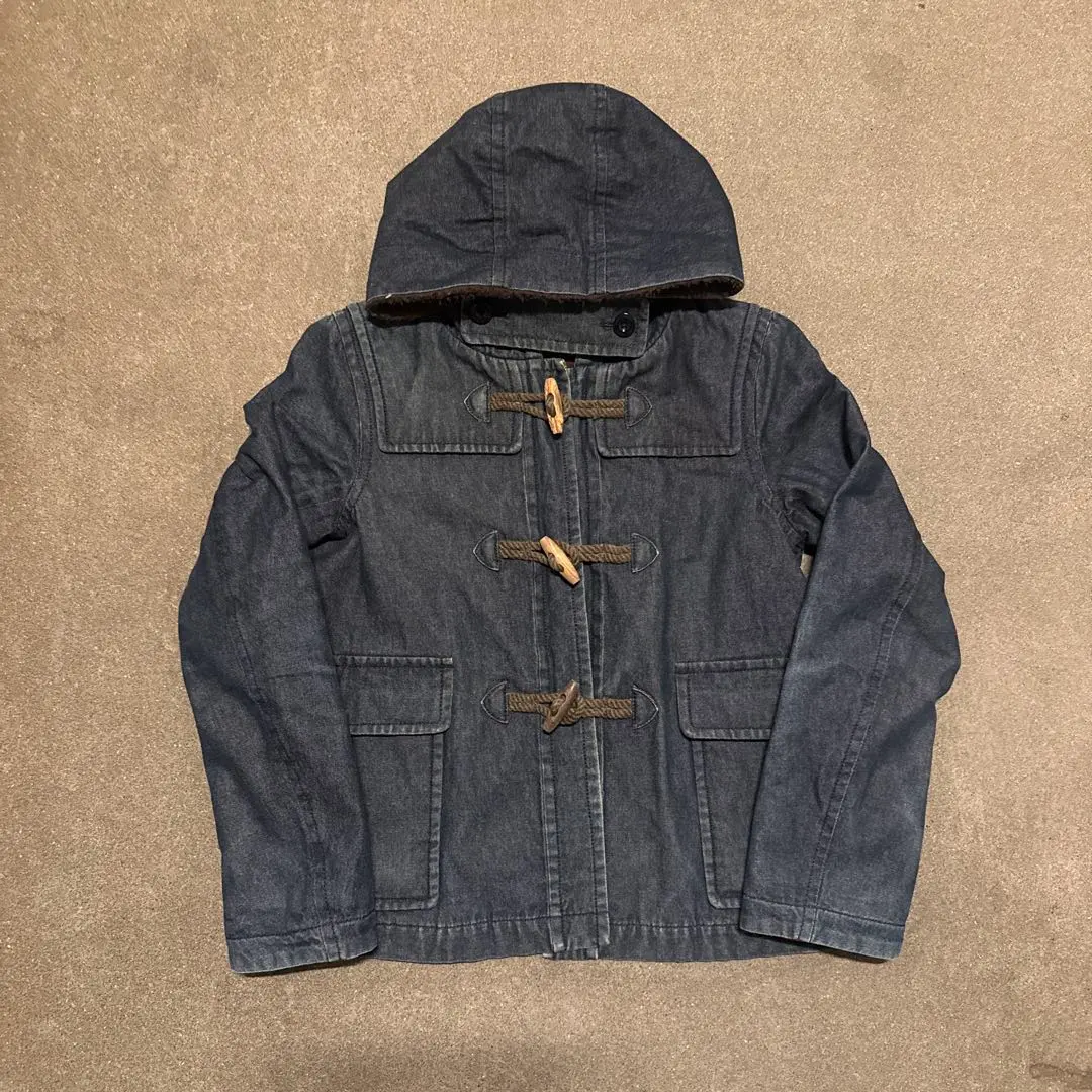 極美品 FRED PERRY フレッドペリー メルトン ウール ダッフルコート 極美品 FRED PERRY フレッドペリー メルトン ウール ダッフルコート