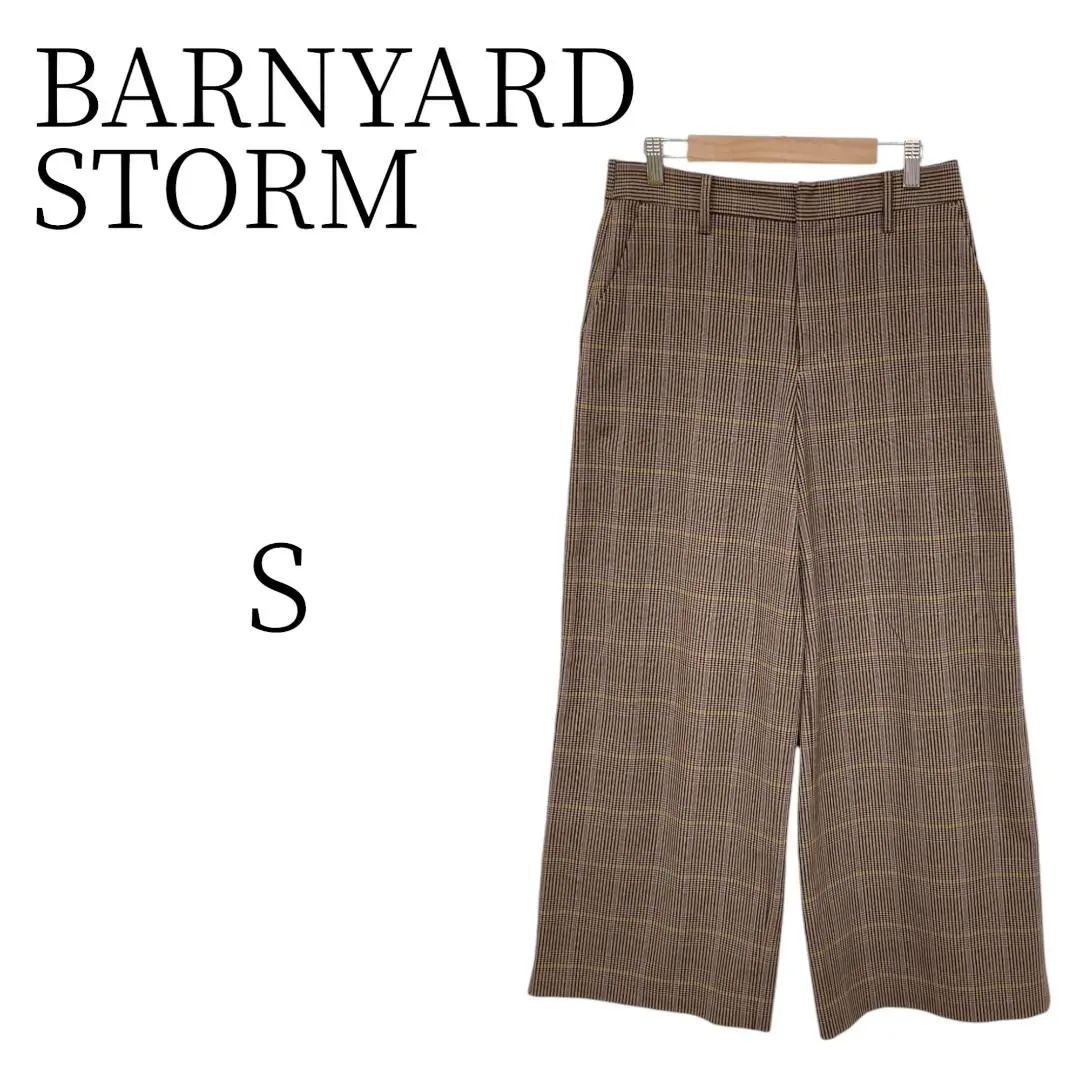 Thumbnail of BARNYARDSTORM Beige Brown Wide Pants/Easy Pants S