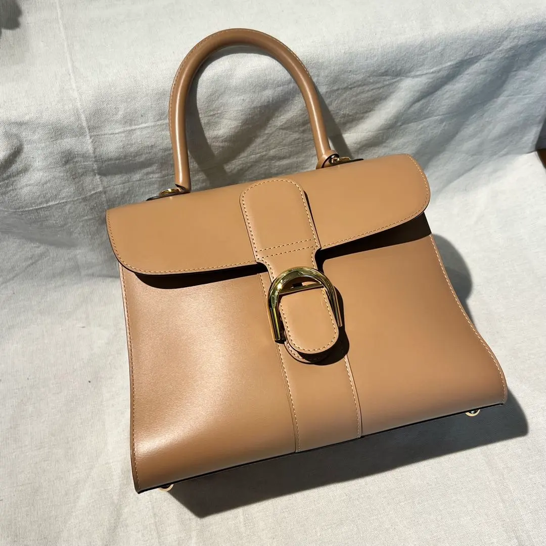 デルヴォースカーフ Delvaux デルヴォー スカーフ ハンドルリボン ファー付 パイン