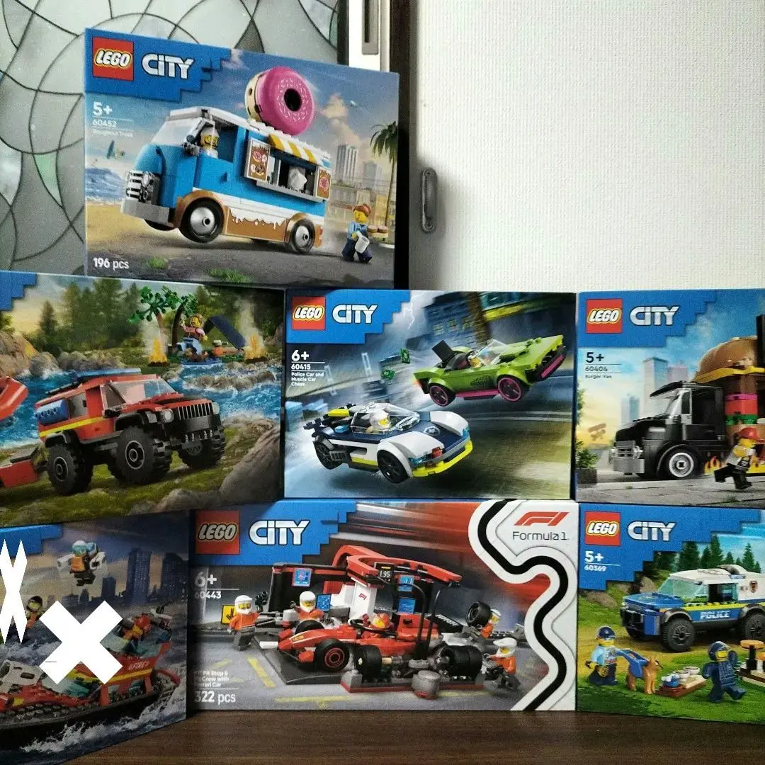 セット価格❗️メルカリ最安値⁉️早い者勝ち‼️ 11/28 時点 2025年最新】LEGO 4WD消防車とレスキューボート 「レゴ シティ