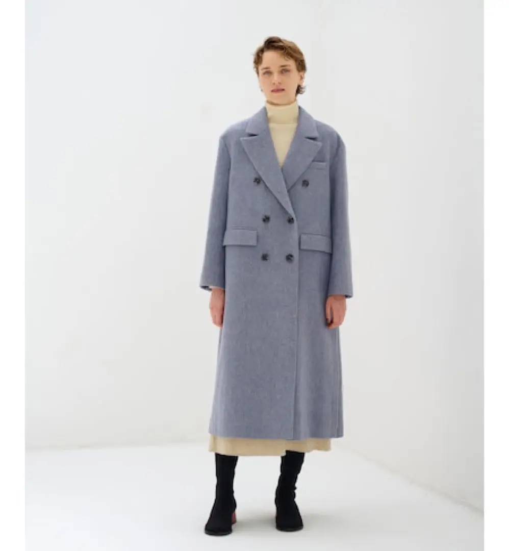 LANVIN フード付きグレー チェスターコート　新品未使用♡ 2025年最新】ランバン チェスターコートの人気アイテム - メルカリ