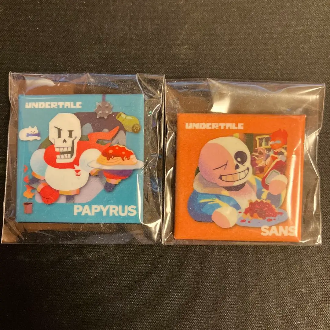 Undertale 缶バッジ　ほぼコンプリート品18個まとめ売り　サンズ等... 2025年最新】Undertale サンズ 缶バッジの人気アイテム - メルカリ