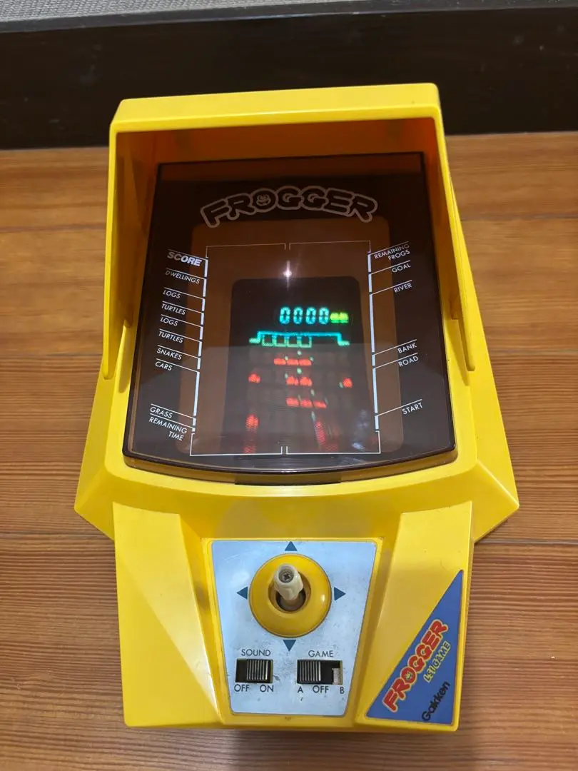 Yahoo!オークション - 動作品 電子LSIゲーム フロッガー FROGGER