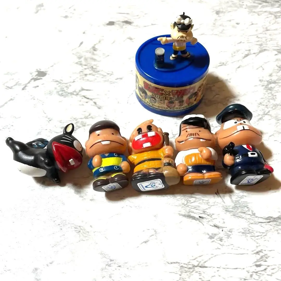 【美品】天才バカボン　ソフビミニフィギュア　5体　おまけ付き 2025年最新】バカボンのパパ ソフビフィギュアの人気アイテム