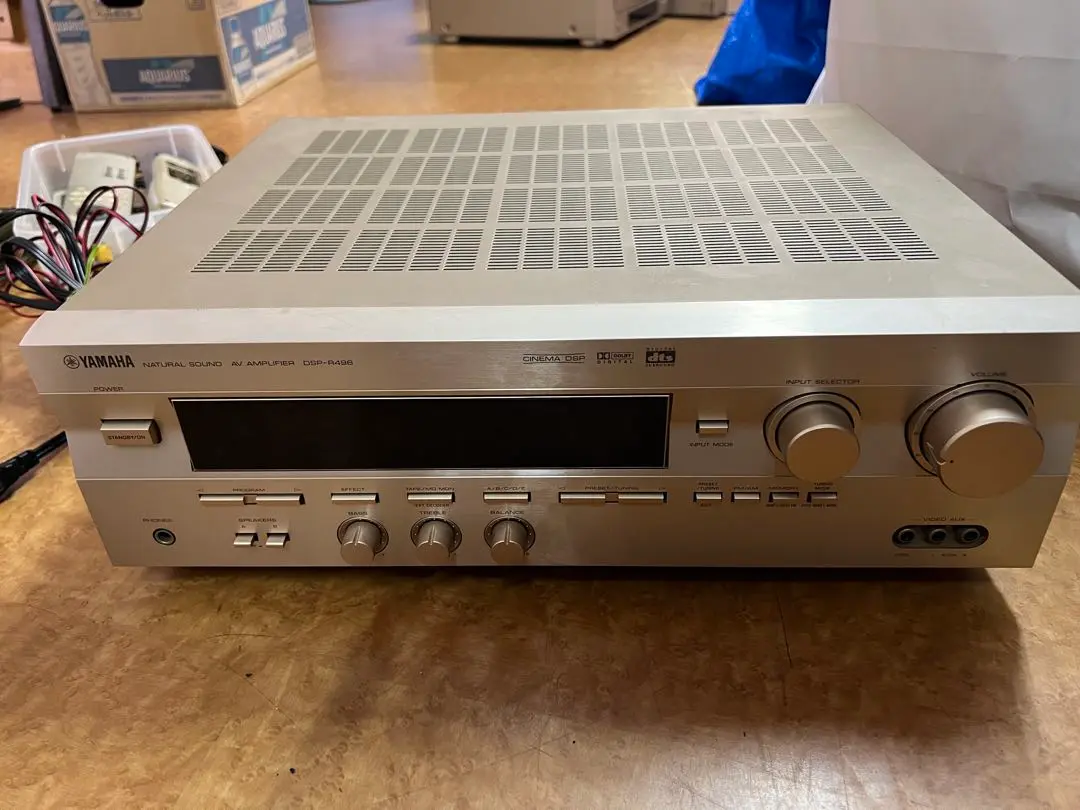 【美品】YAMAHA　ヤマハ　AVアンプ　DSP-R496 Yahoo!オークション -「dsp-r496」の落札相場・落札価格