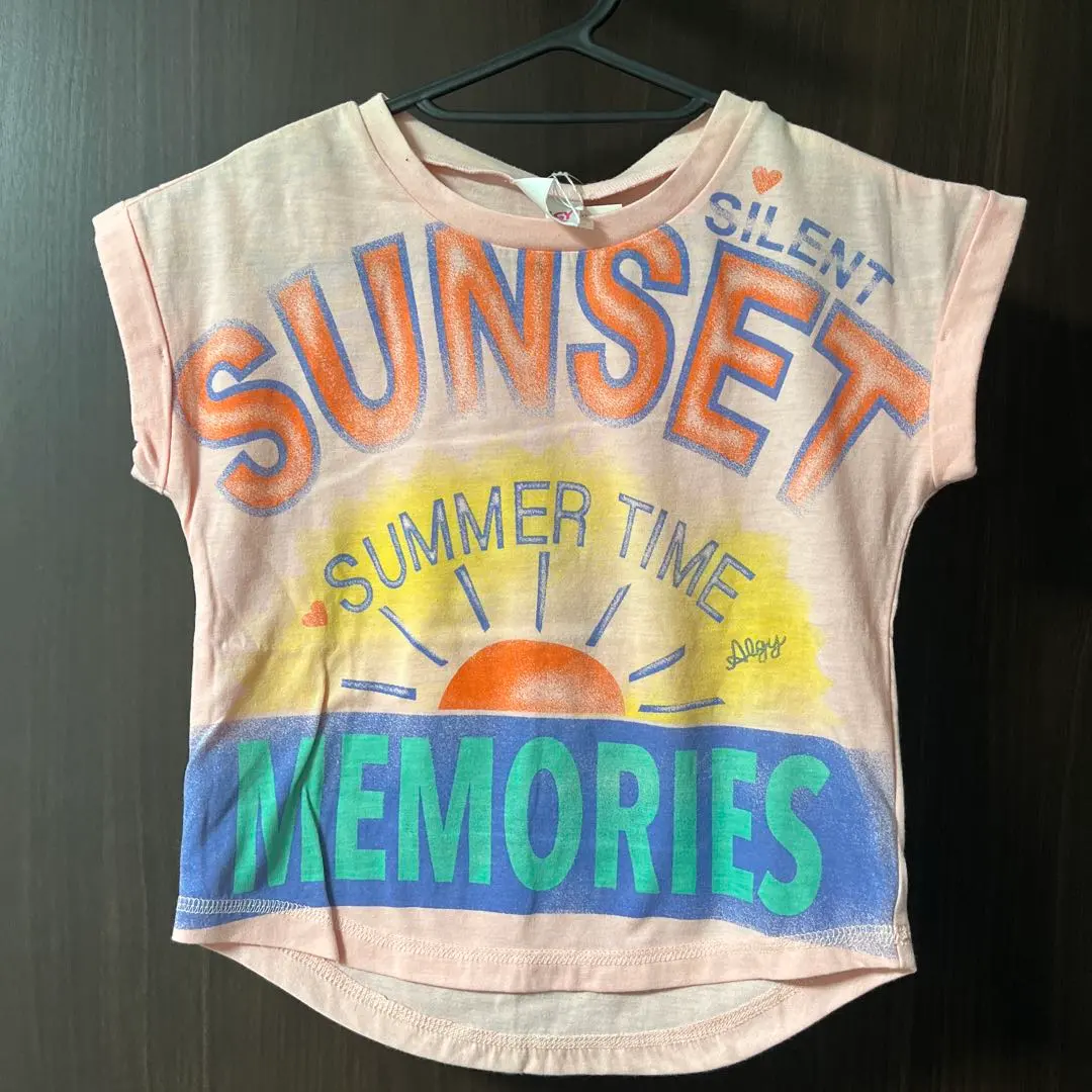 Thumbnail of ALGY Sunset Design T-shirt with Tag 110cm