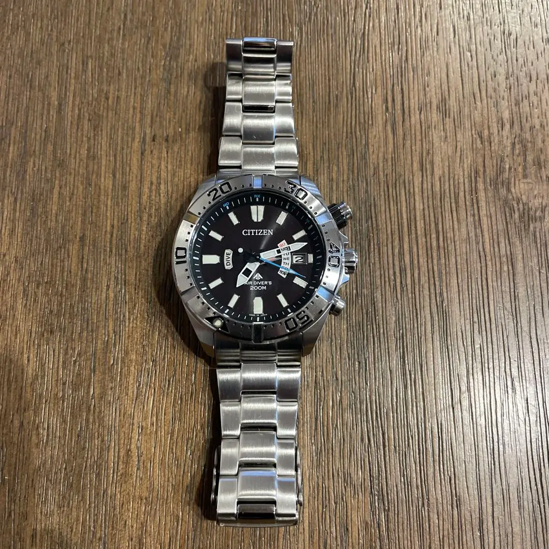 【美品】シチズン／プロマスターマリーン H112-T016651／ソーラーQZ CITIZEN シチズン プロマスター H112-T016651