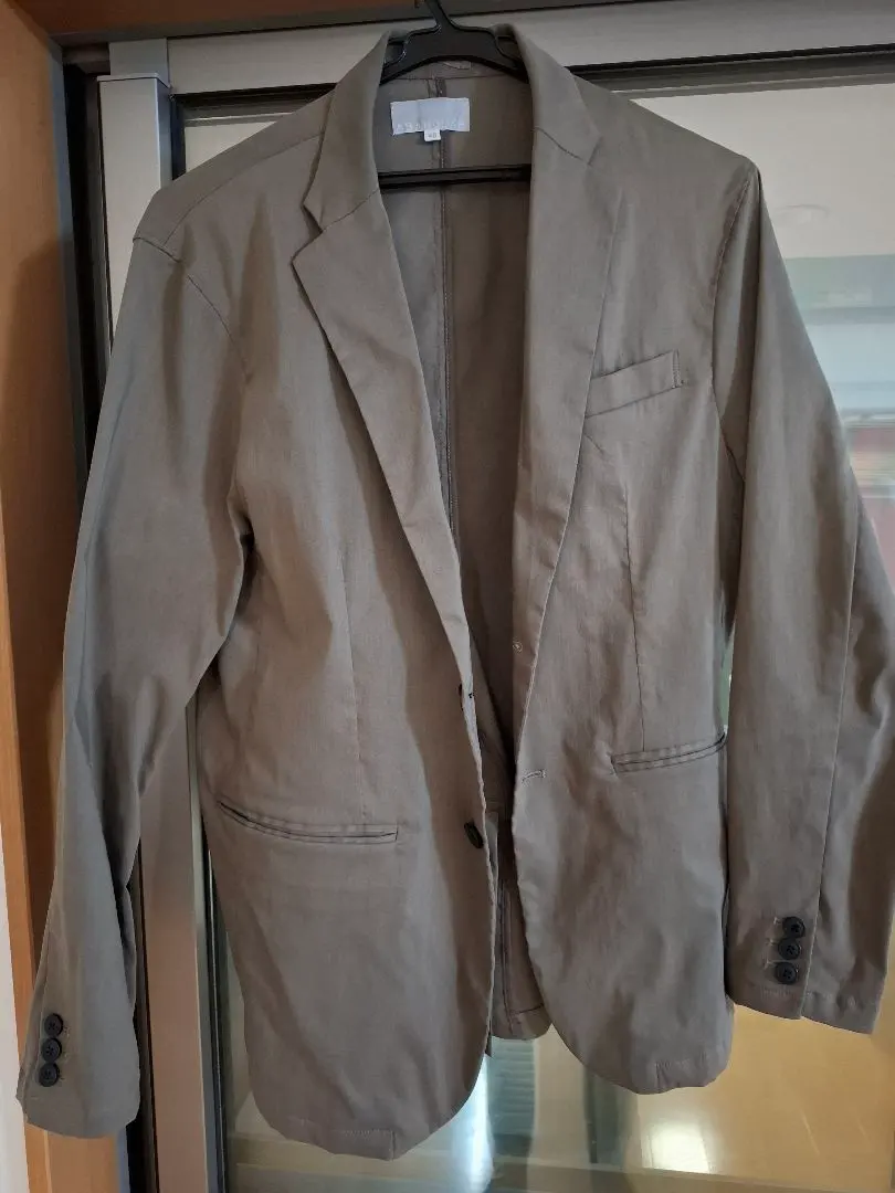 ABAHOUSE 西裝外套 48 米色 的縮圖