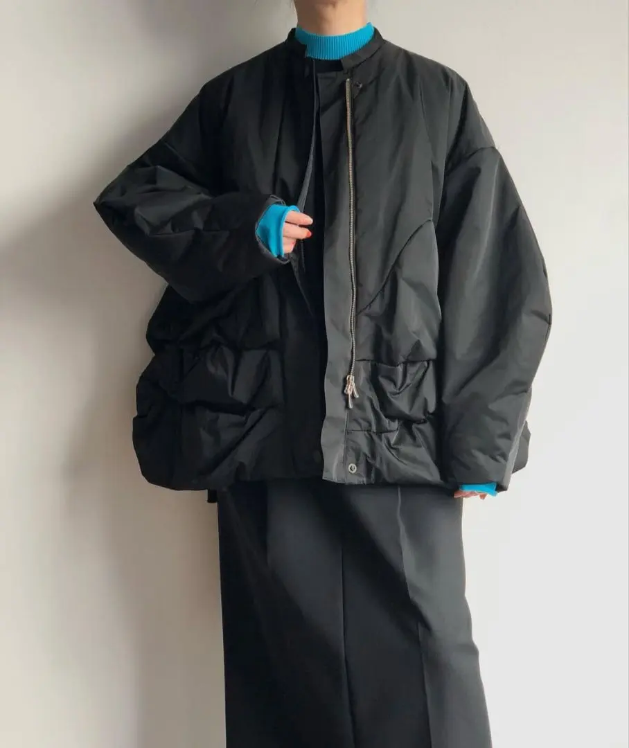 エンフォルド　SOLID BLOUSON 36 黒　定価68200円 ENFOLD(エンフォルド) SOLID BLOUSON - COLDBECK ONLINE（コール