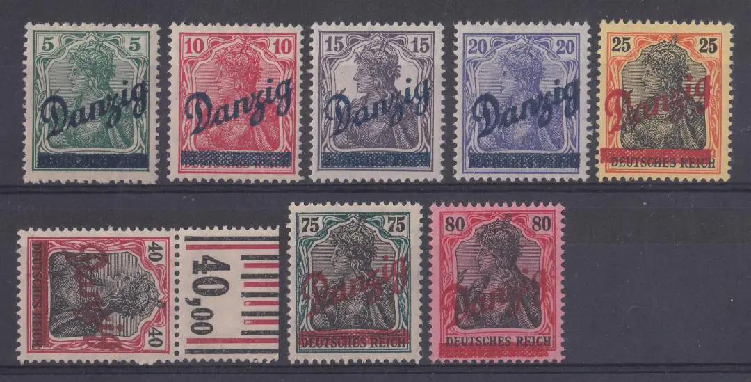 1920年自由都市ダンツィヒ ゲルマニア加刷切手 15種 Yahoo!オークション -「自由都市ダンツィヒ」の落札相場・落札価格