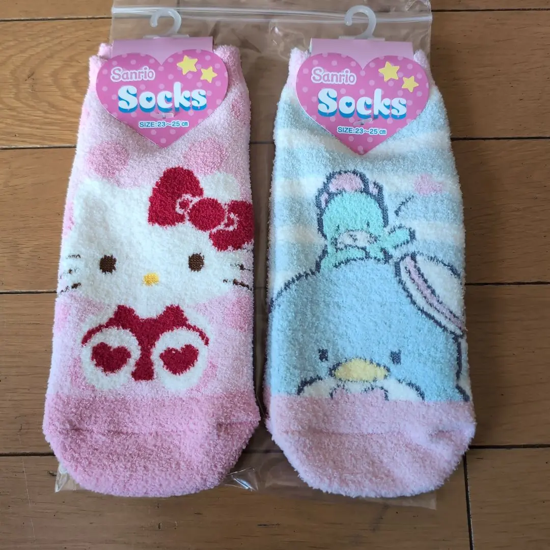 Thumbnail of Sanrio Adult Fluffy Socks - 2 Pair Set - New