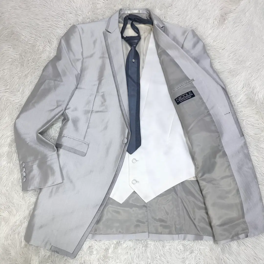 タキシード 新郎衣装 NICOLE ニコル セット 値下げ 2020年注目NICOLE(ニコル)新作タキシードコレクション | DRESSY
