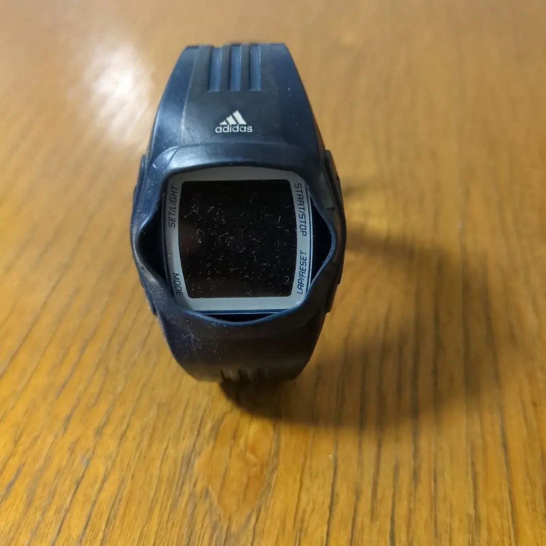 Thumbnail of Adidas watch with stopwatch function, navy