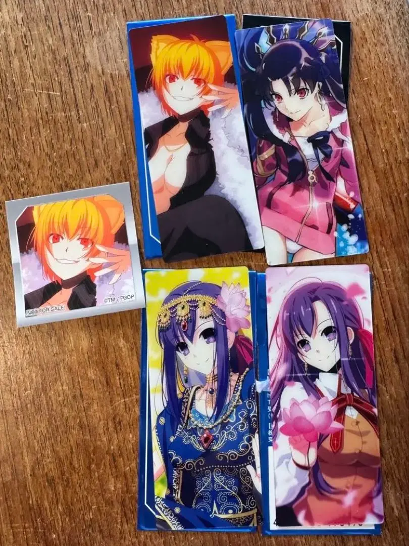 Thumbnail of FGO Final Ascension Exhibition Formation Screen Style Cards: Ishtar and 4 others, set of 5【Anonymous Shipping Included】