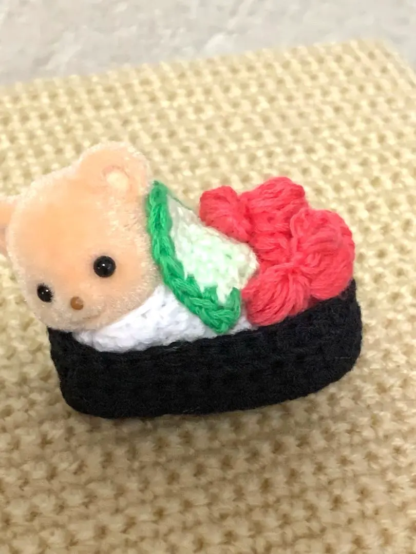 Thumbnail of Sylvanian Families Baby Dress-up Outfit - Sea Urchin - with Baby Figure