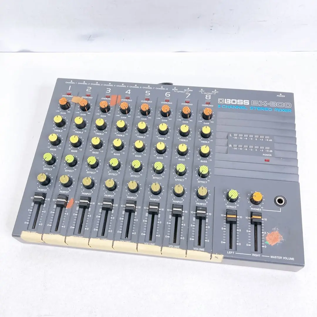 BOSS BX-8 8ch ステレオミキサー　純正アダプターあり BOSS BX-8 8Ch Compact Stereo Mixer BX8 | eBay