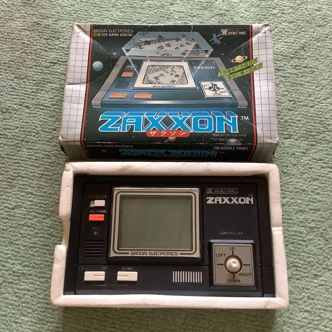 ZAXXON ザクソン　セガ　SEGA ゲームウォッチ 新品未使用 ZAXXON ザクソン セガ SEGA ゲームウォッチ 新品未使用