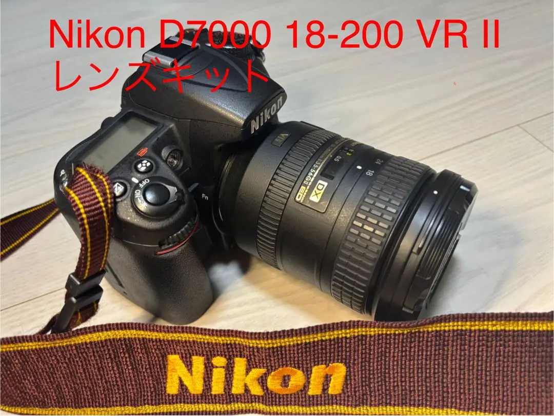 【中古品】Nikon D7000 デジタル一眼レフ　ズームレンズ18-200㎜ 楽天市場】18－200 nikon d7000の通販