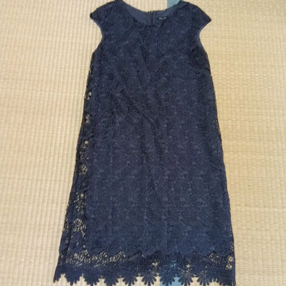 Thumbnail of Black lace sleeveless dress