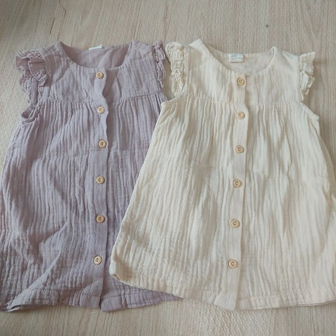 Thumbnail of Sleeveless dress, two-piece set, H&M