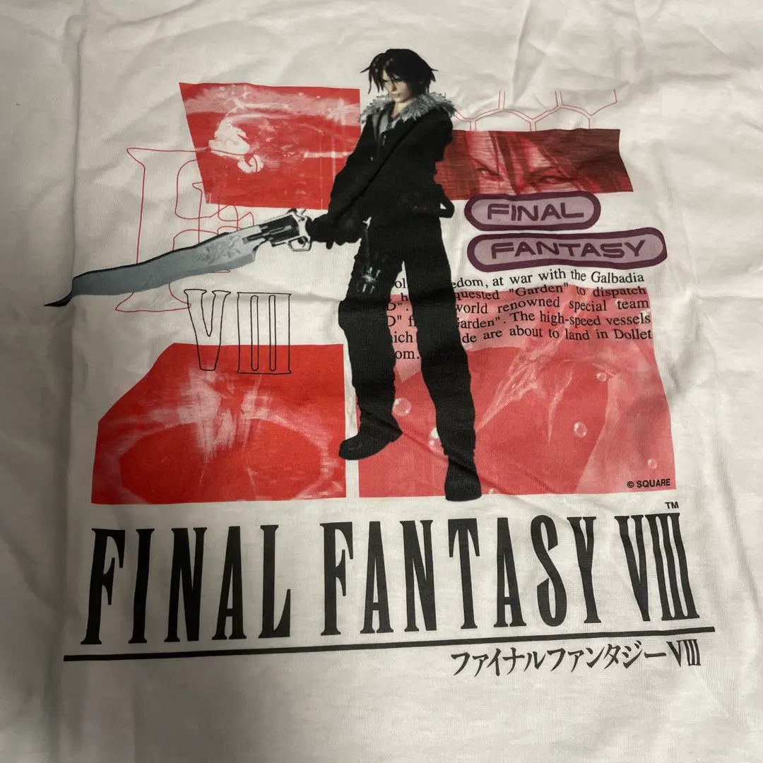 PS ファイナルファンタジーⅧ　Tシャツ　非売品 FF8 レア　野村哲也 2025年最新】ff8 tシャツの人気アイテム - メルカリ