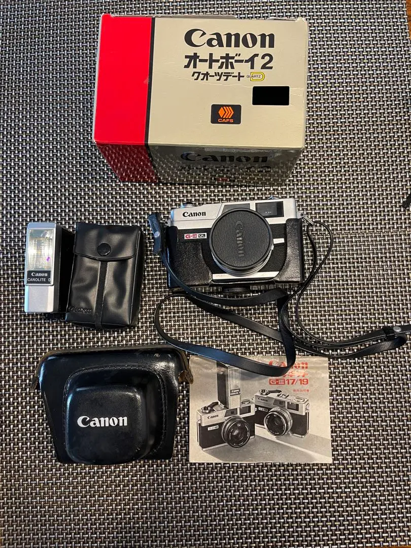 【完動品 外観美品】CANON CANONET QL17 フィルムカメラ Walnut ウォルナット CANON CANONET QL17(QL19 Giii) | Macha