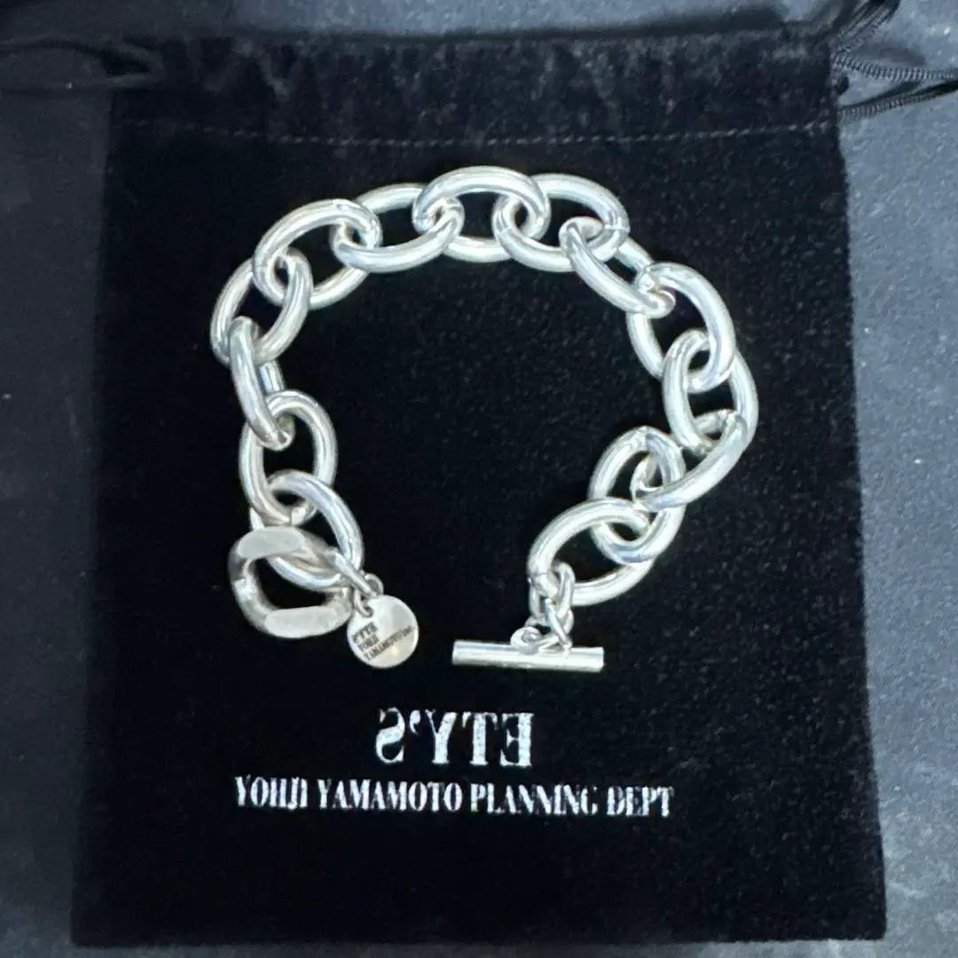 YOHJI YAMAMOTO ブレスレットMy Yohji Yamamoto ヨウジヤマモト チェーンブレスレット メンズ